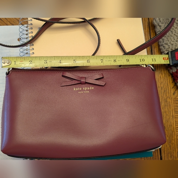 kate spade Handbags - Kate Spade Red Shoulder Bag with Bow Detail